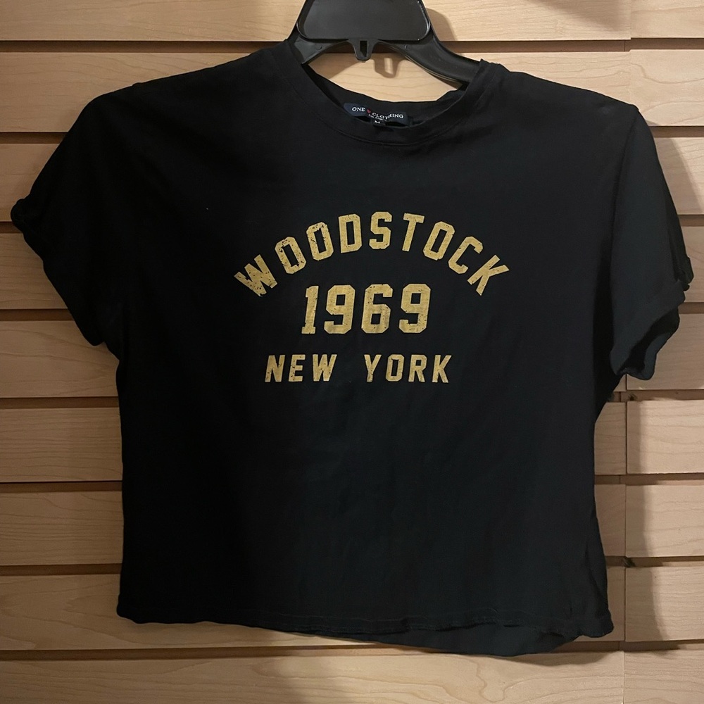 Woodstock 1969 New York Crop Top